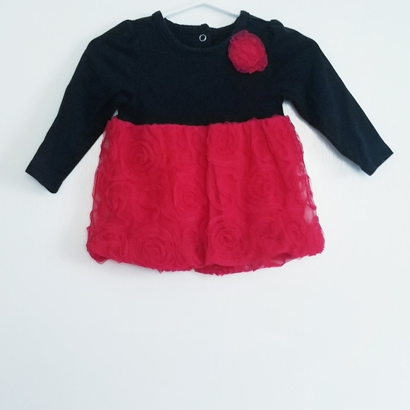 Baby Christmas Holiday Dress Size Baby 6-9 Months - Picture 6 of 13